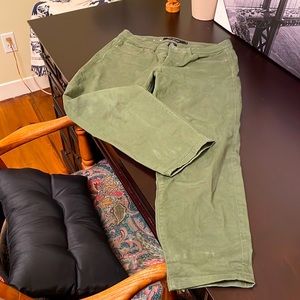 Never worn. Army green. New with tags